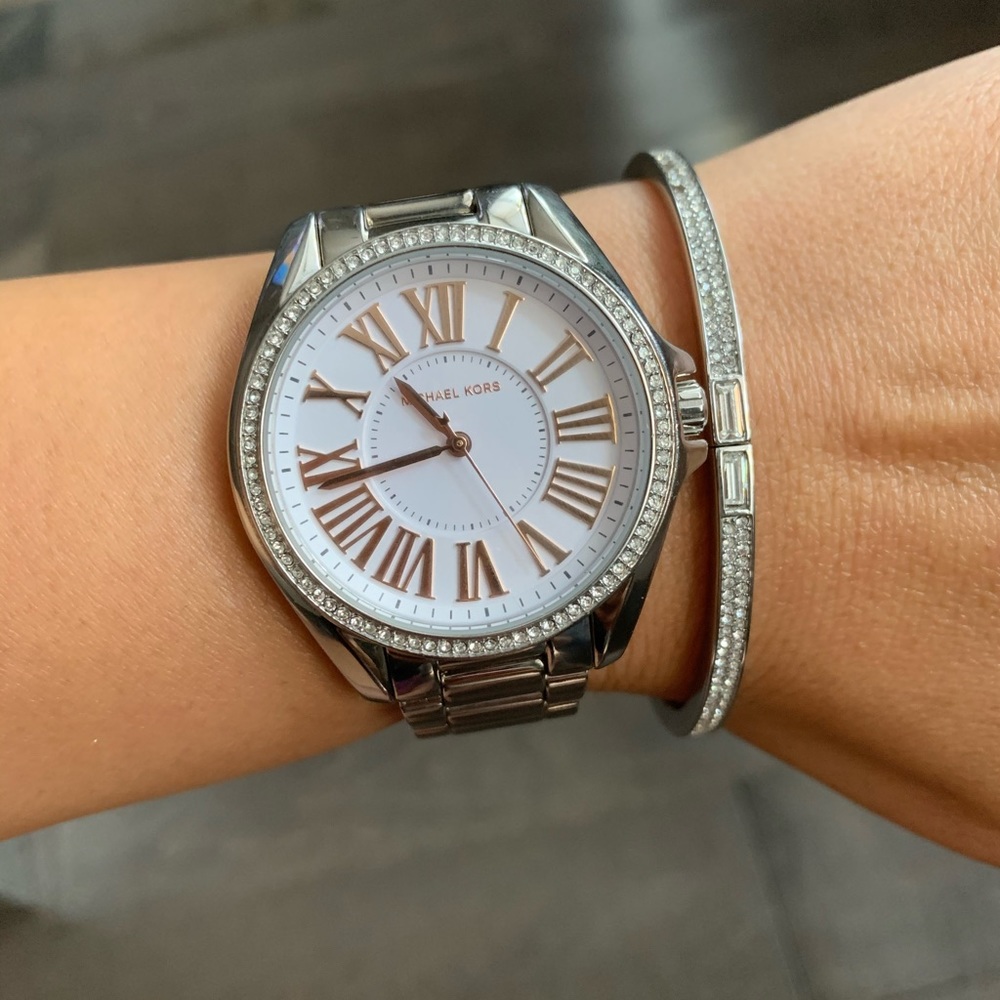 Michael Kors Kacie Watch and Bracelet Set
